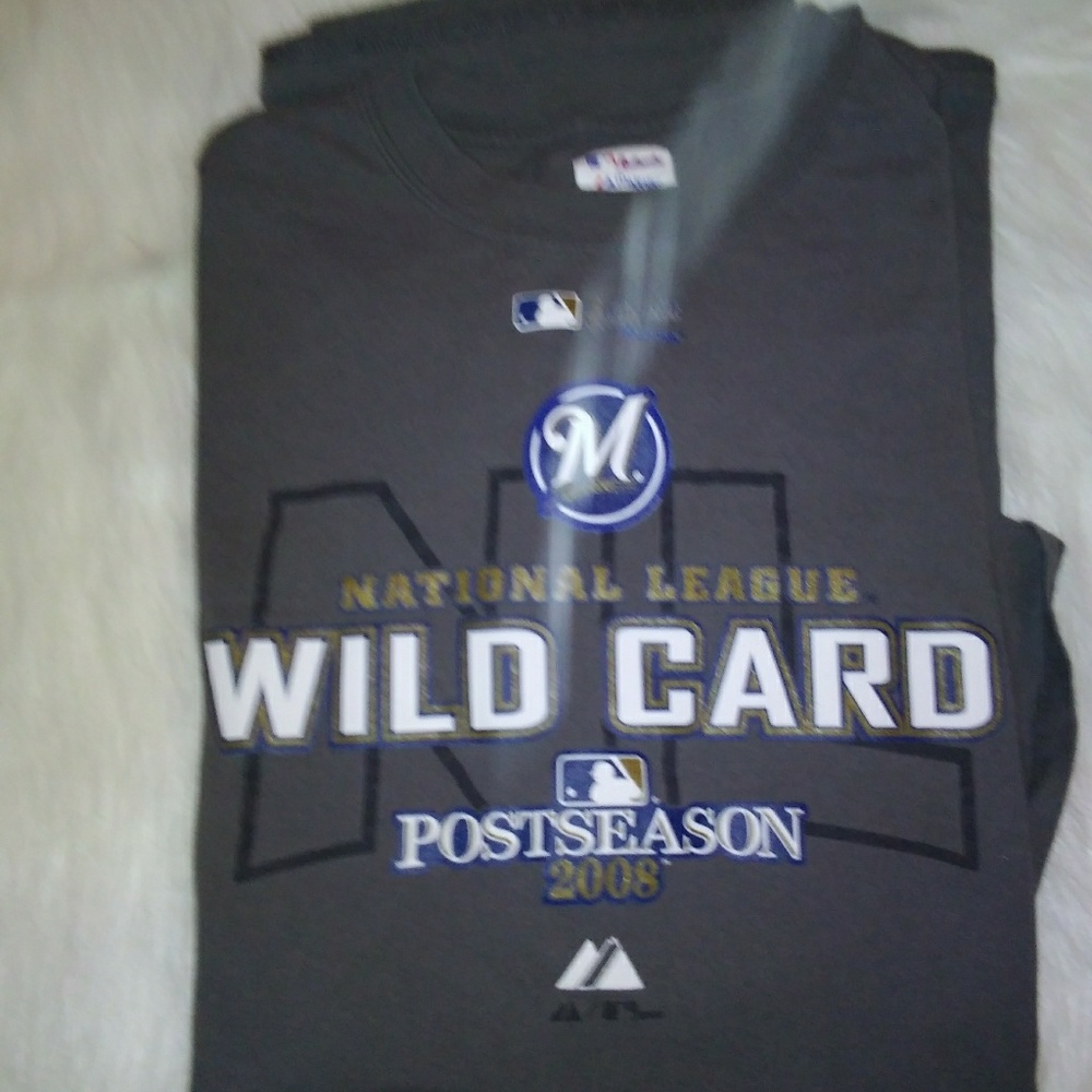 Men's Milwaukee Brewer's 2008 Wild Card T-shirt